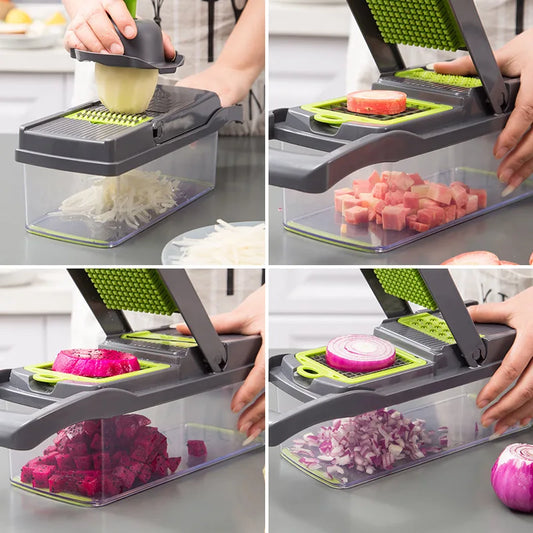 16-in-1 Multifunction Vegetable Chopper