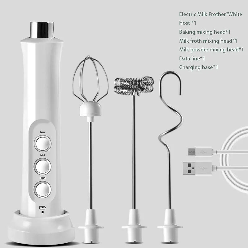 3-in-1 Electric Milk Frother