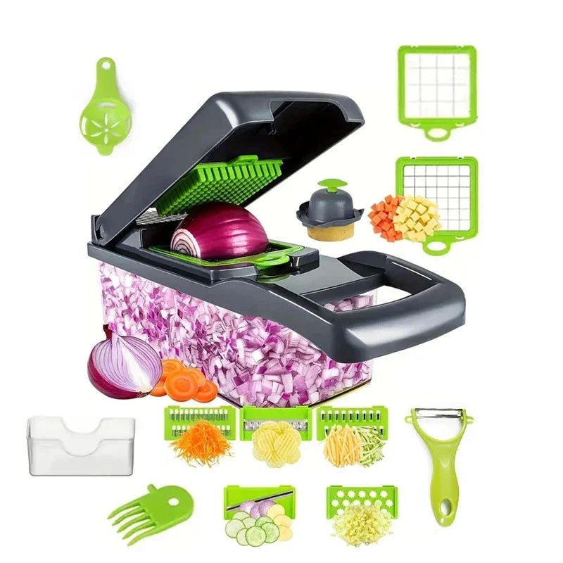16-in-1 Multifunction Vegetable Chopper