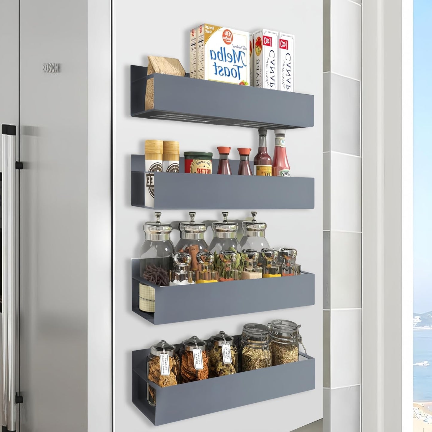 Magnetic Spice Rack