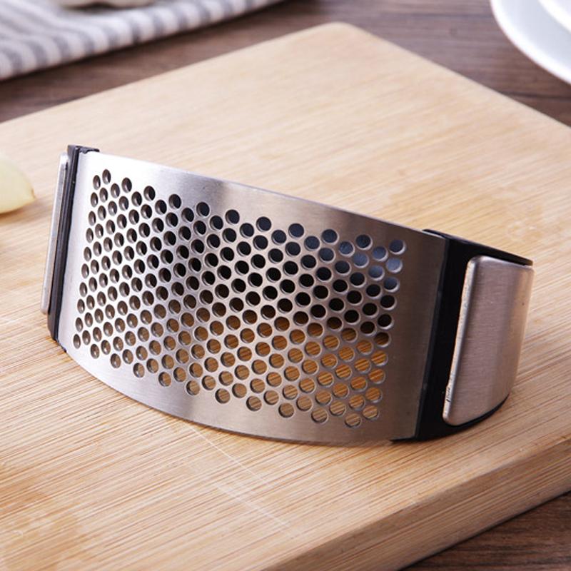 Premium Stainless Steel Garlic Press