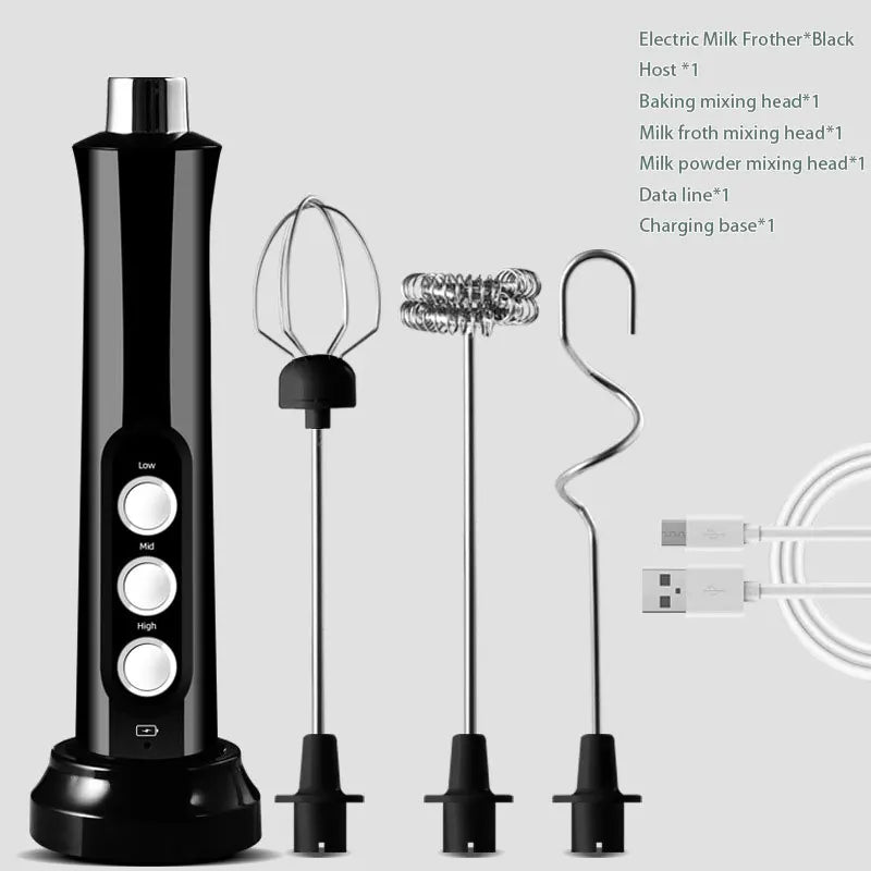 3-in-1 Electric Milk Frother
