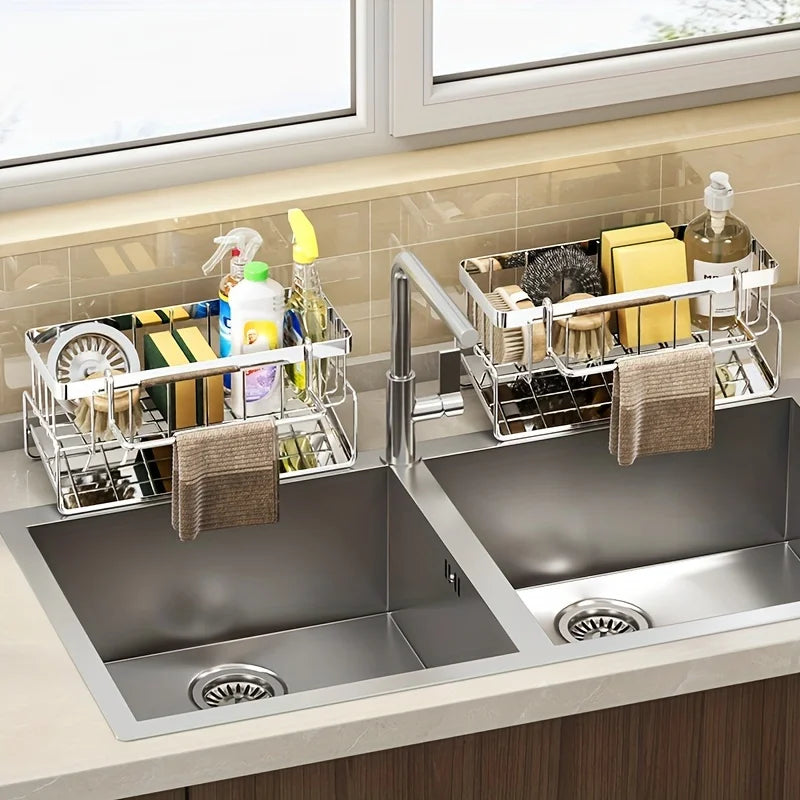 Stainless Steel Sink Caddy Organizer
