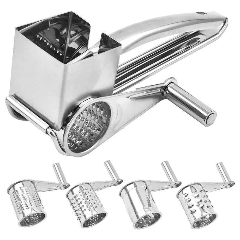 Rotary Cheese Grater & Slicer