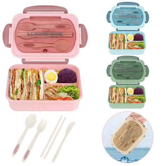 4-Compartment Bento Lunch Box