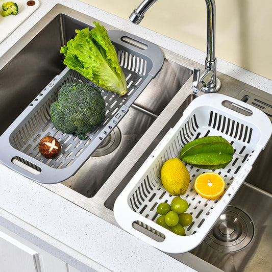 Adjustable Sink Drain Rack