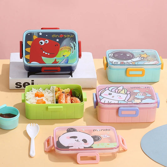 Kids Bento Lunch Box with Compartments