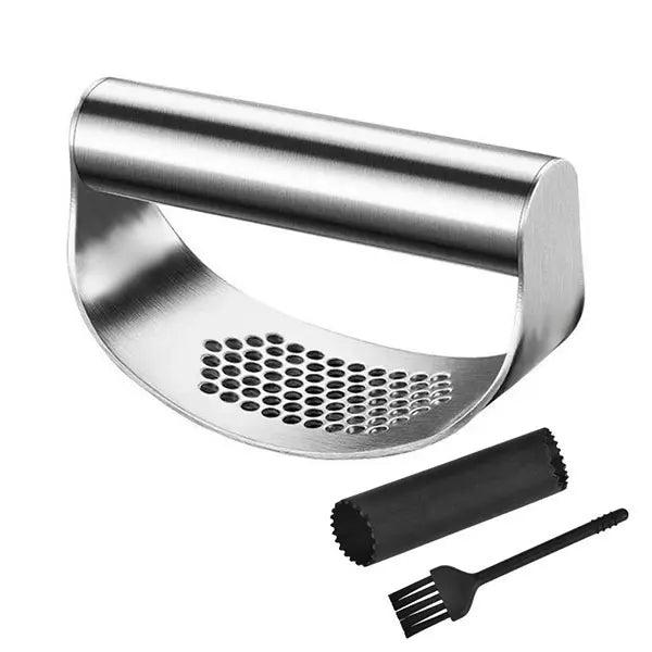 Stainless Steel Garlic Press