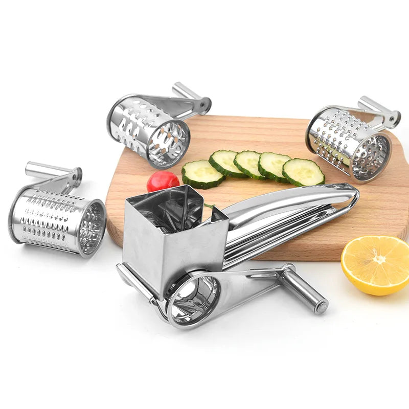 Rotary Cheese Grater & Slicer