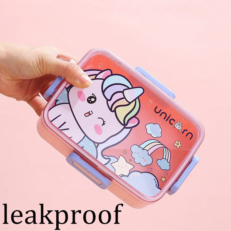 Kids Bento Lunch Box with Compartments