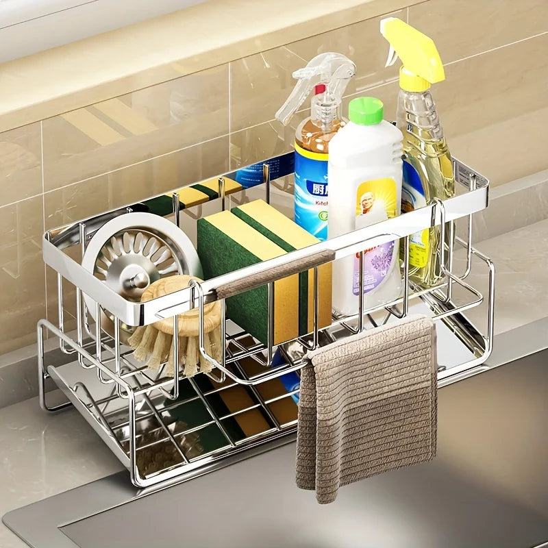 Stainless Steel Sink Caddy Organizer
