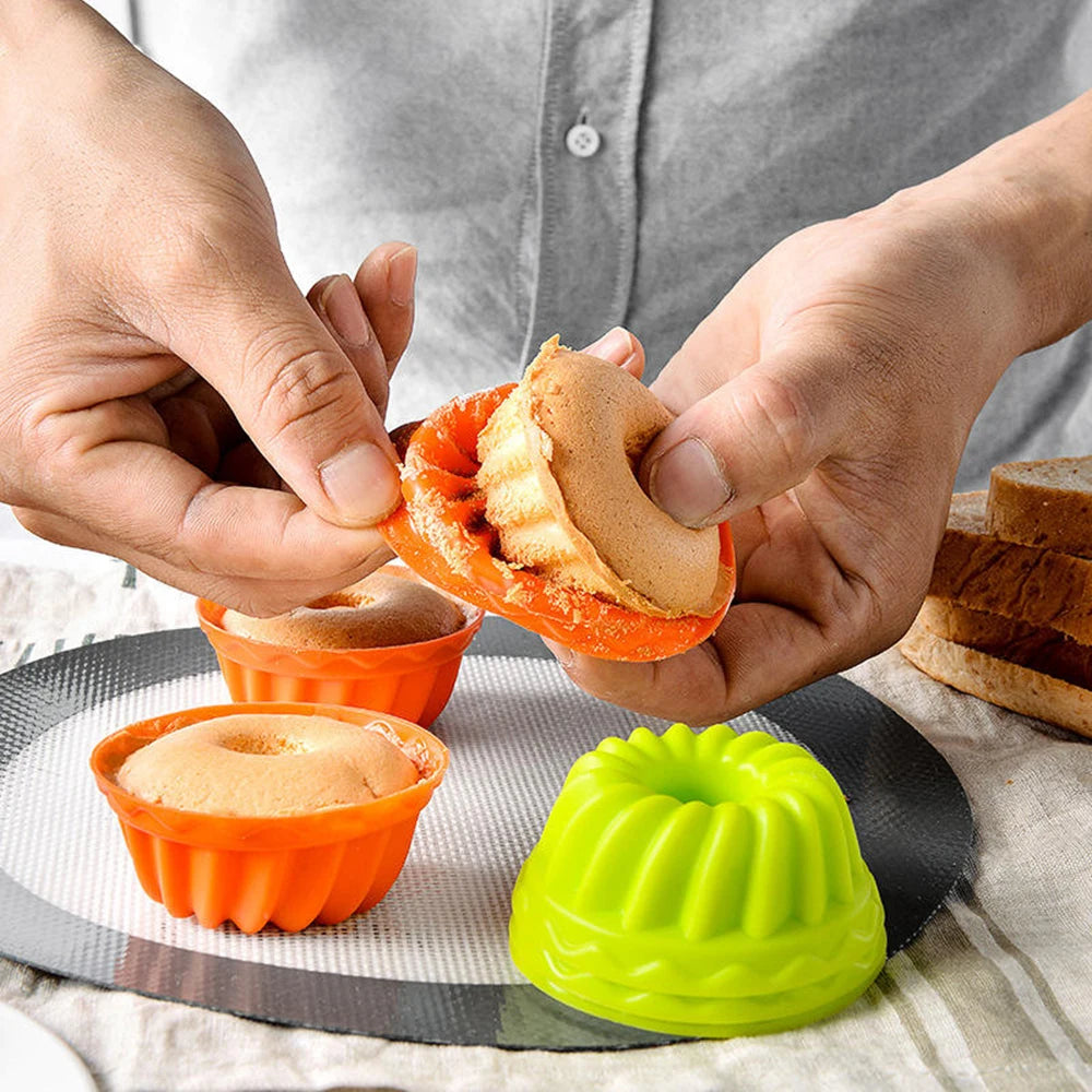 12-Piece Silicone Muffin Cup Set