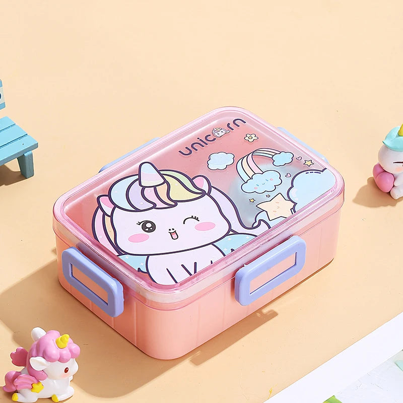 Kids Bento Lunch Box with Compartments