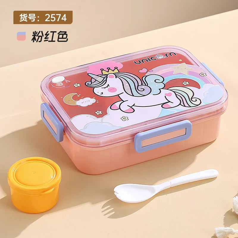 Kids Bento Lunch Box with Compartments