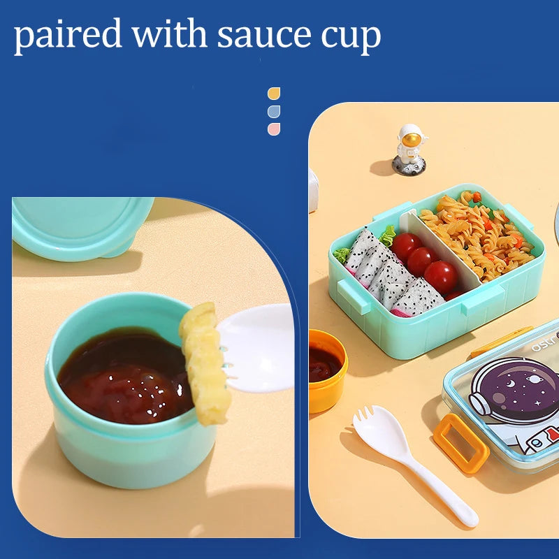 Kids Bento Lunch Box with Compartments