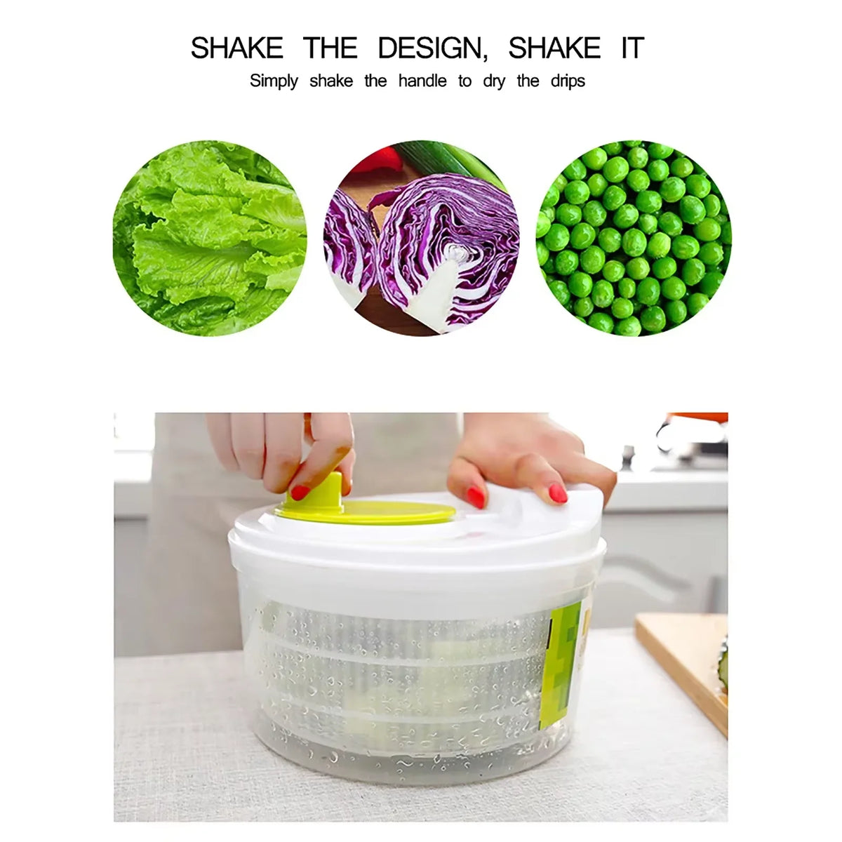 Salad Spinner & Vegetable Dryer