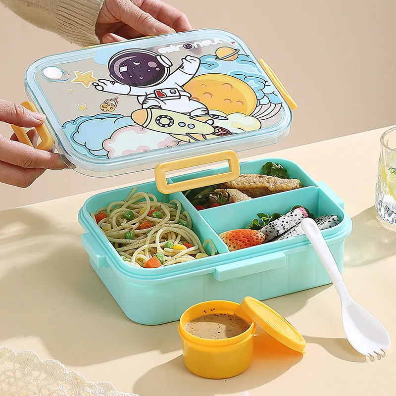 Kids Bento Lunch Box with Compartments