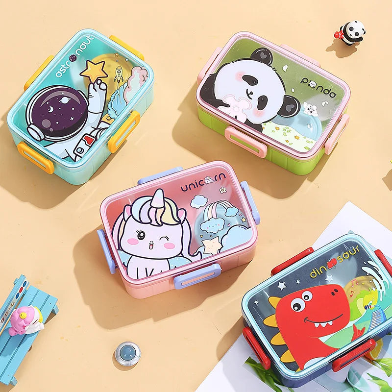 Kids Bento Lunch Box with Compartments