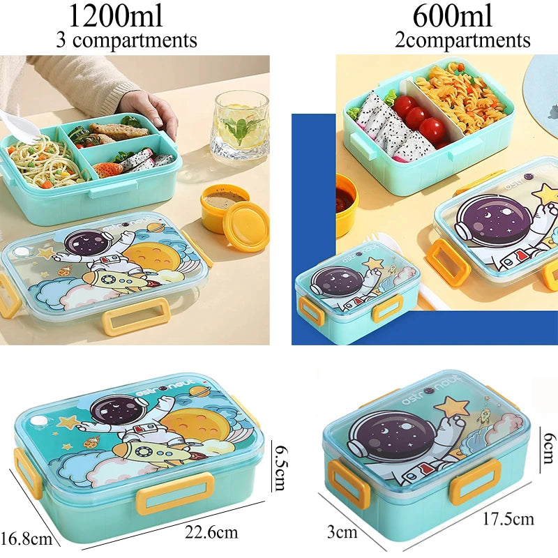 Kids Bento Lunch Box with Compartments