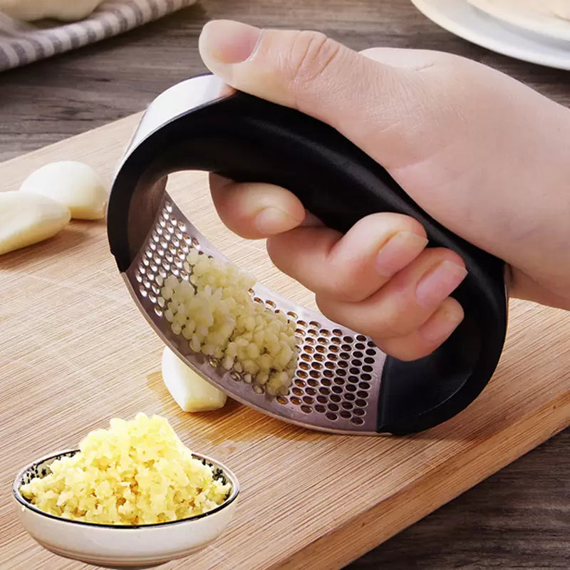 Premium Stainless Steel Garlic Press